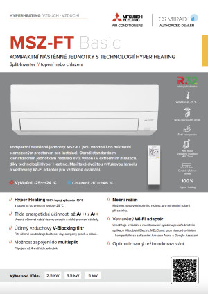 Produktový list MSZ-FT