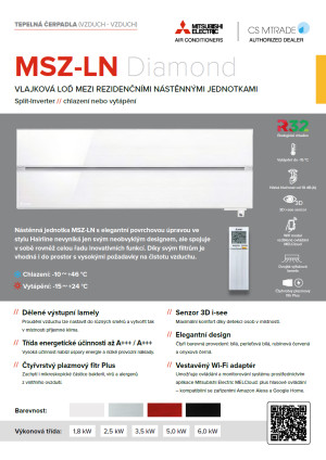 Produktový list MSZ-LN