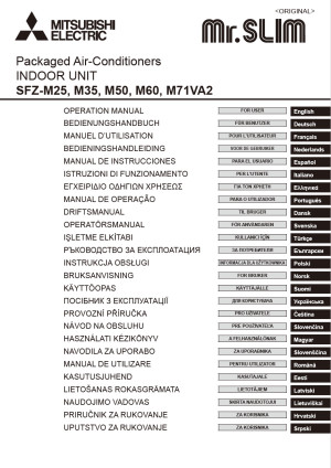 Uživatelský návod SFZ-M
